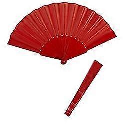 Stoffen waaier rood