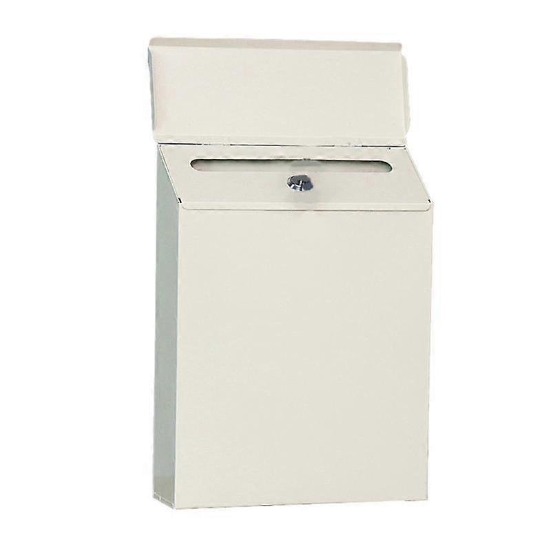 Mailbox Office Mailboxes Mail Boxes Outdoor Wall Mounted Mailbox Locking Mailbox Wall- Mounted Key