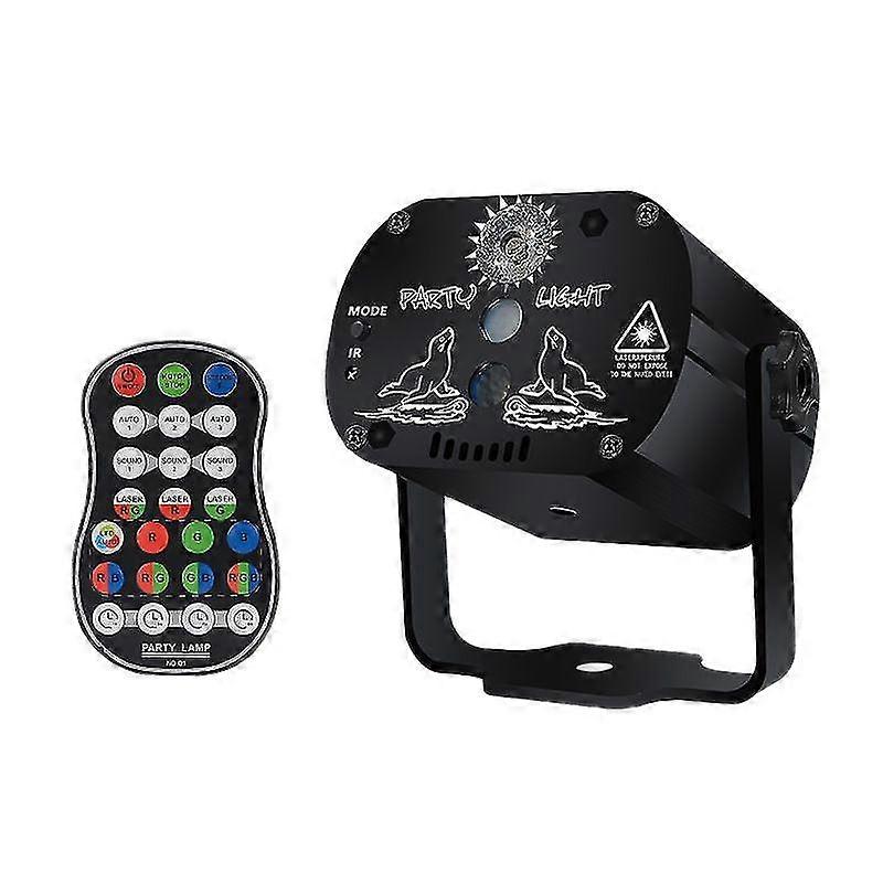 Lumiere Scene Garden Oturma Odası için Uv Led Projektör Partisi Işık Usb Lamba Rgb Dj Projektör Işık Disko Uzaktan Kumanda Aydınlatma