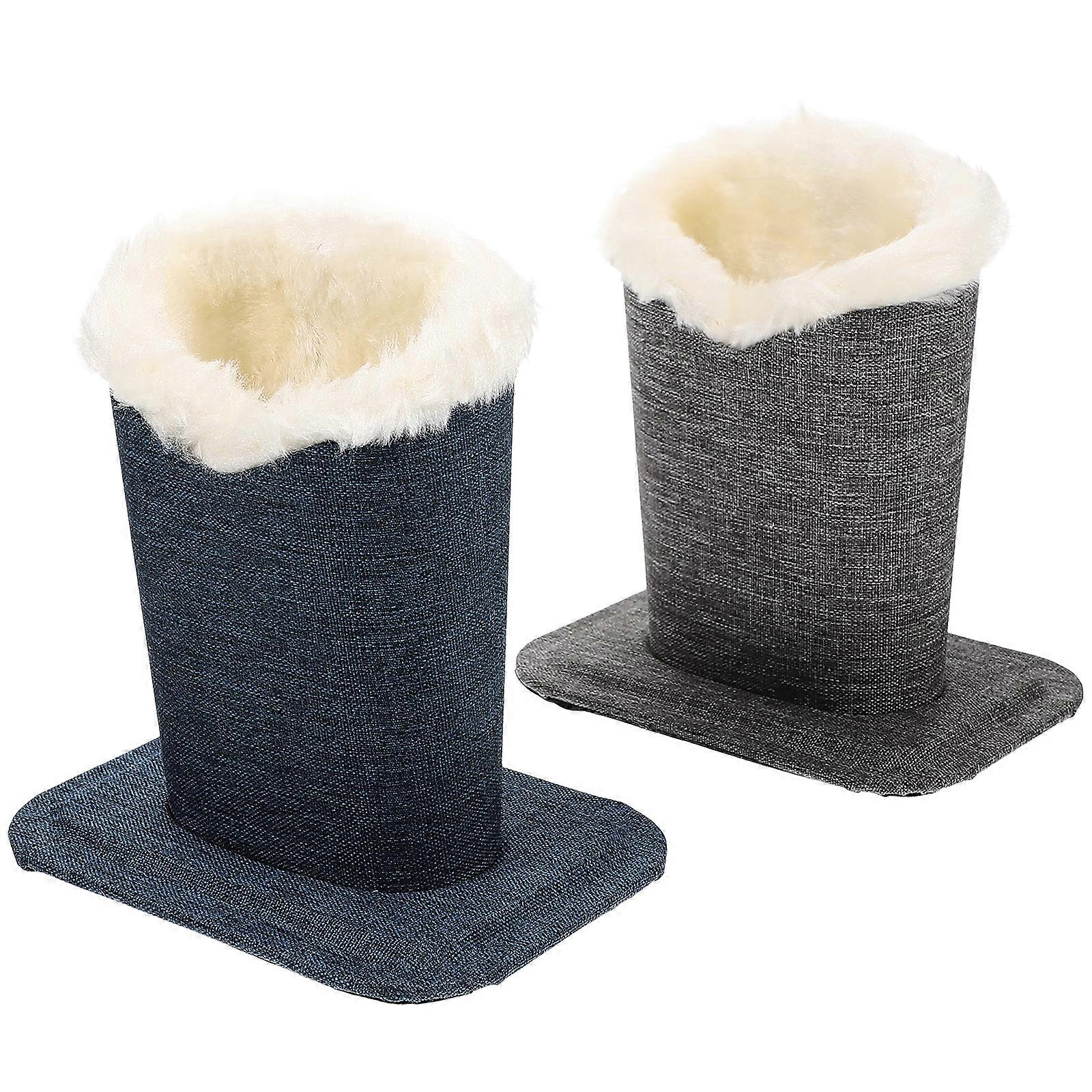 2pcs Eyeglass Holders Eyeglass Stands Eyeglass Plush Holder Eyeglasses Desktop Base