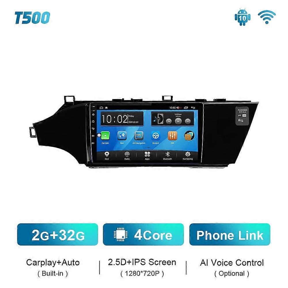 T900 For Toyota Avalon 4 IV XX40 2012 - 2018 Android 10.0 WIFI Car Radio Auto QLED Carplay Multimedia Video Player GPS NAVI