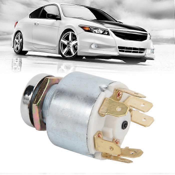 Ignition Lock Cylinder Control Switch 12V Ignition Lock Cylinder with 2 Voltage Motorcycle Keys