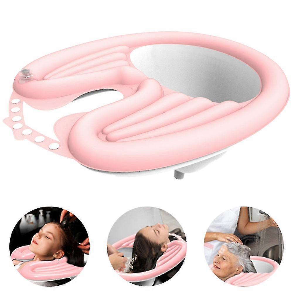 インフレータブルシャンプーボウル ポータブルヘアウォッシングトレイ ヘアシャンプー洗面台 軽量ヘアウォッシングシンク