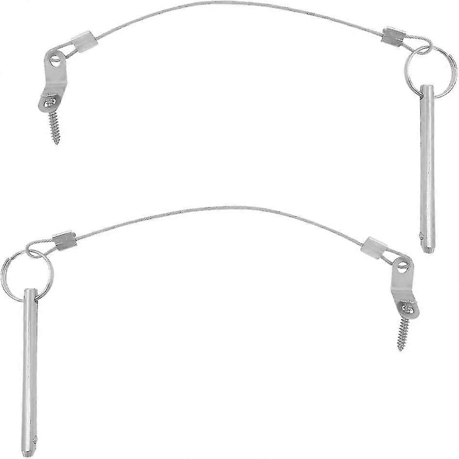 Quick Release Pin,top Pin Diameter2pcssilver