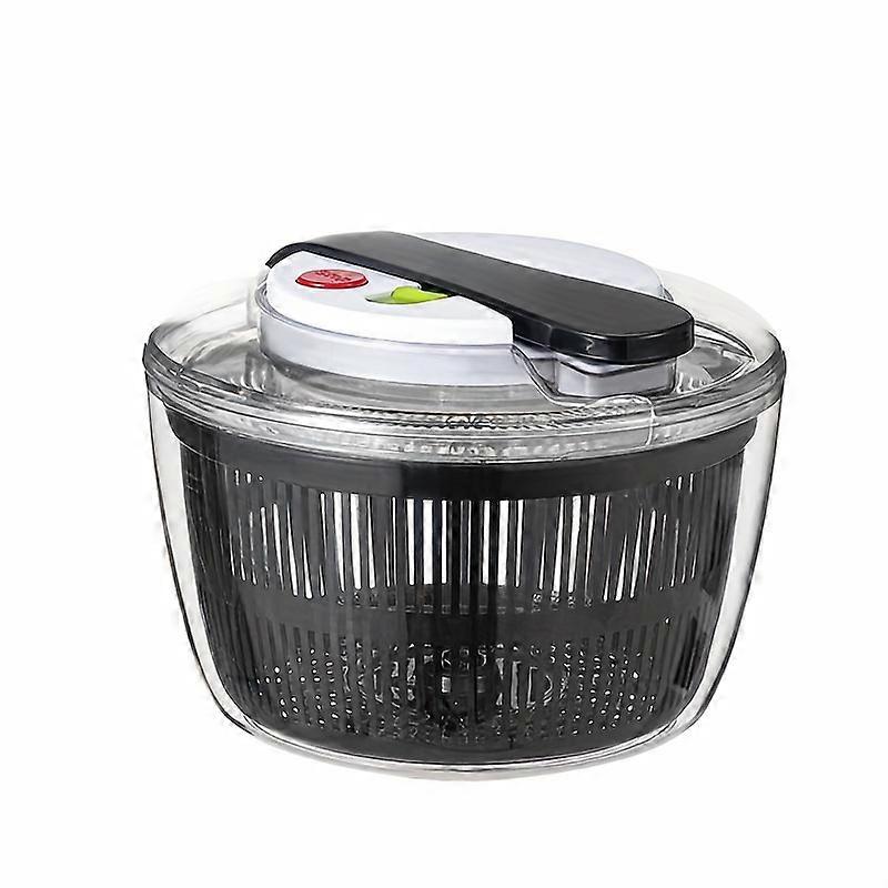 1pc, Vegetables Dryer, Salad Spinner, Fruits Basket, Press-type Vegetables Washer Dryer, Fruit Drainer, Lettuce Spinner, Colander Basket, Drying Machi
