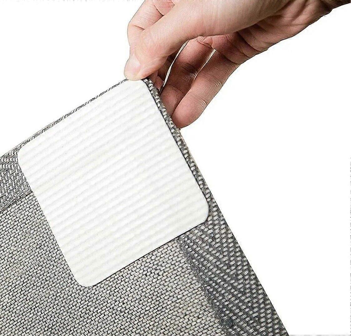 4 stk Hjem Techpro Rug Pad Gripper for tregulv, vaskbare gripere for teppe