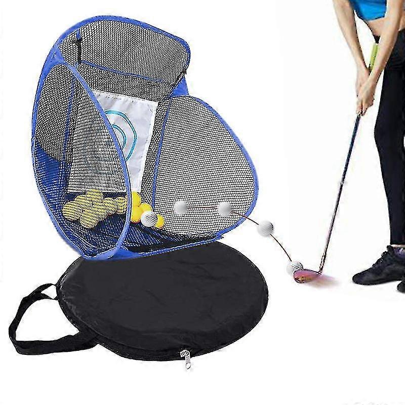 Golf Chipping Net Foldable Golfing Practice Net Golfing Target Training Driving Net With Target For Golf Swing Accessories Jd4