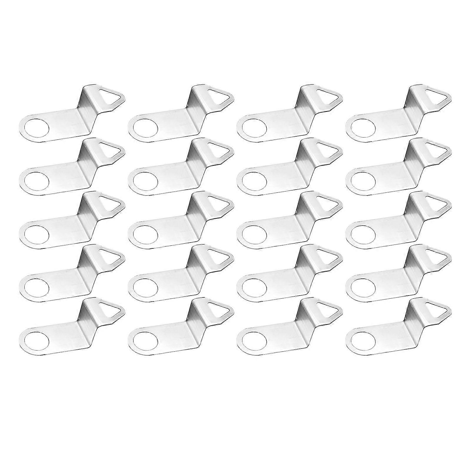 Wall Clock Metal Hooks 20pcs/set Watch Mechanism Movement Interior Parts