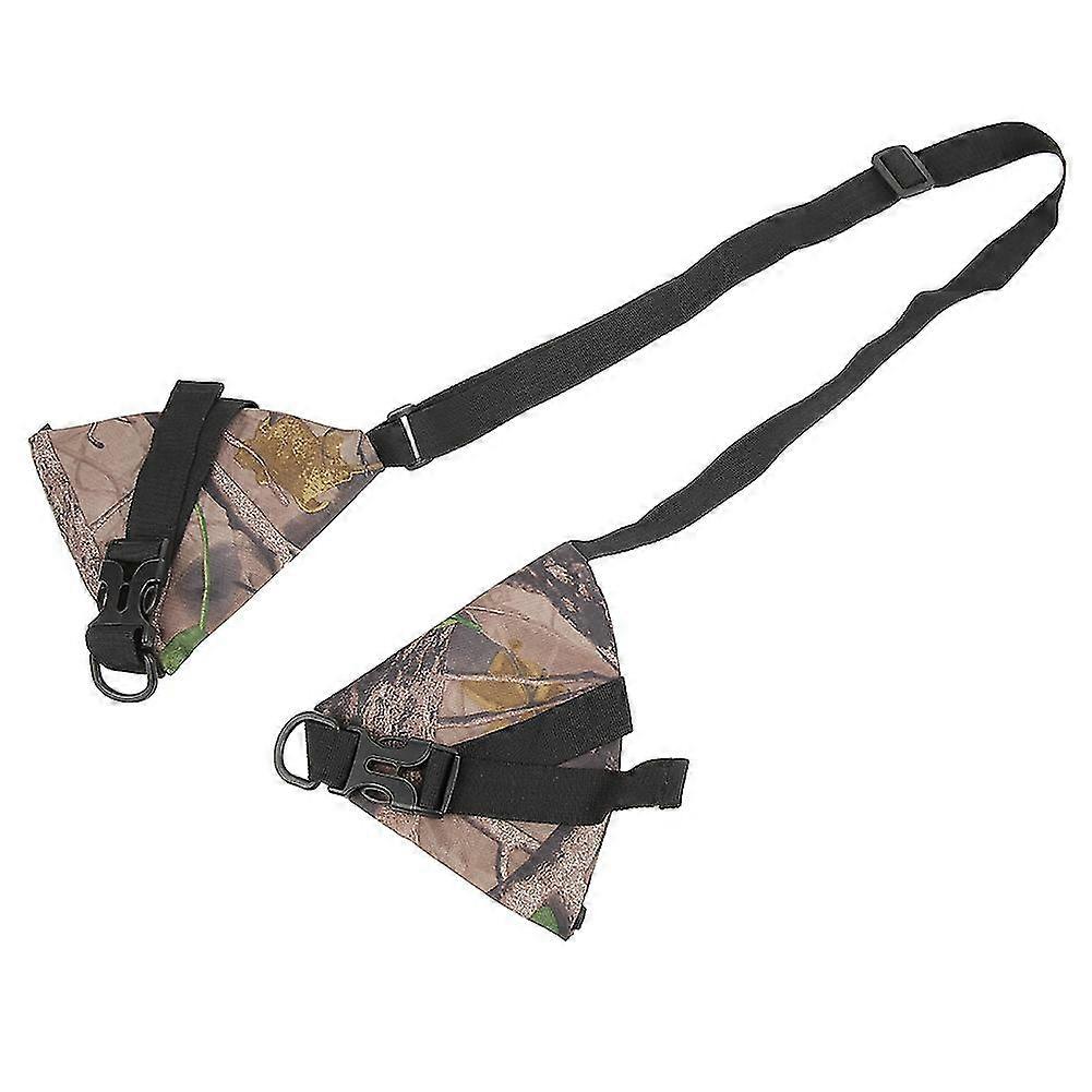 Hunting Archery Camouflage Carrying Bag with Double End Bow and Single Shoulder Design