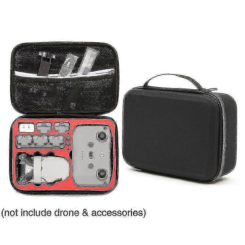 Για Dji Mini 2 Fly More Combo Storage Handbag Shockproof Rc Drone Accessories Carrying Case Box - Μαύρο/μαύρο-