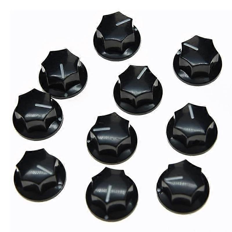 10Pcs Gitarrenknöpfe Verstärker Verstärker Knopf Ton Lautstärke Regler für Guitarra