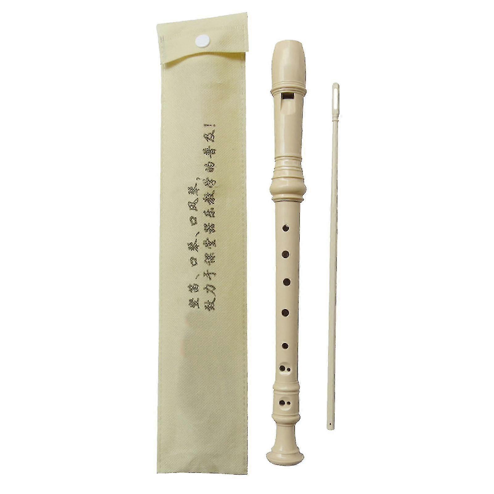 8 Hole Clarinet for Beginners Treble C Key Recorder Plastic Wind Instrument Removable Joint-ZZY