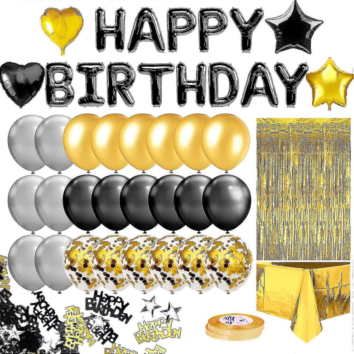 Decorazioni per feste di compleanno per uomini e donne