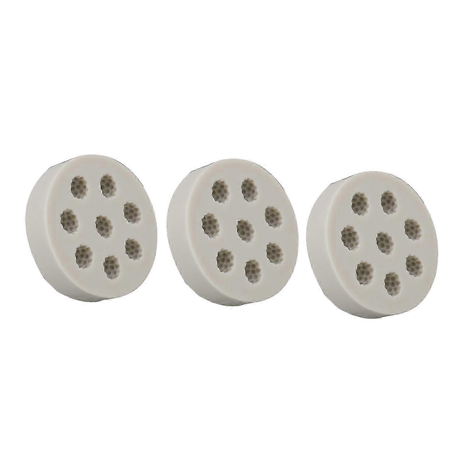 Silicone Baking Mold Set 3Pcs Raspberry Shape Flexible Soft Easy Demoulding for DIY Cake Fondant Chocolate