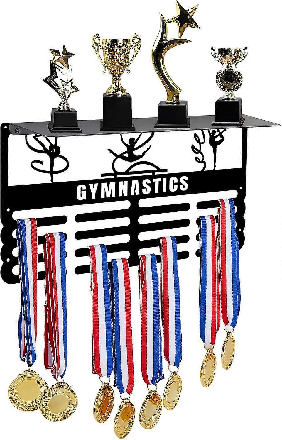 Medal Shelf Hanger Trophy Shelf Sports Medal Holder Hanging Awards Shelf Medal Hooks Display Mixed Color DIY