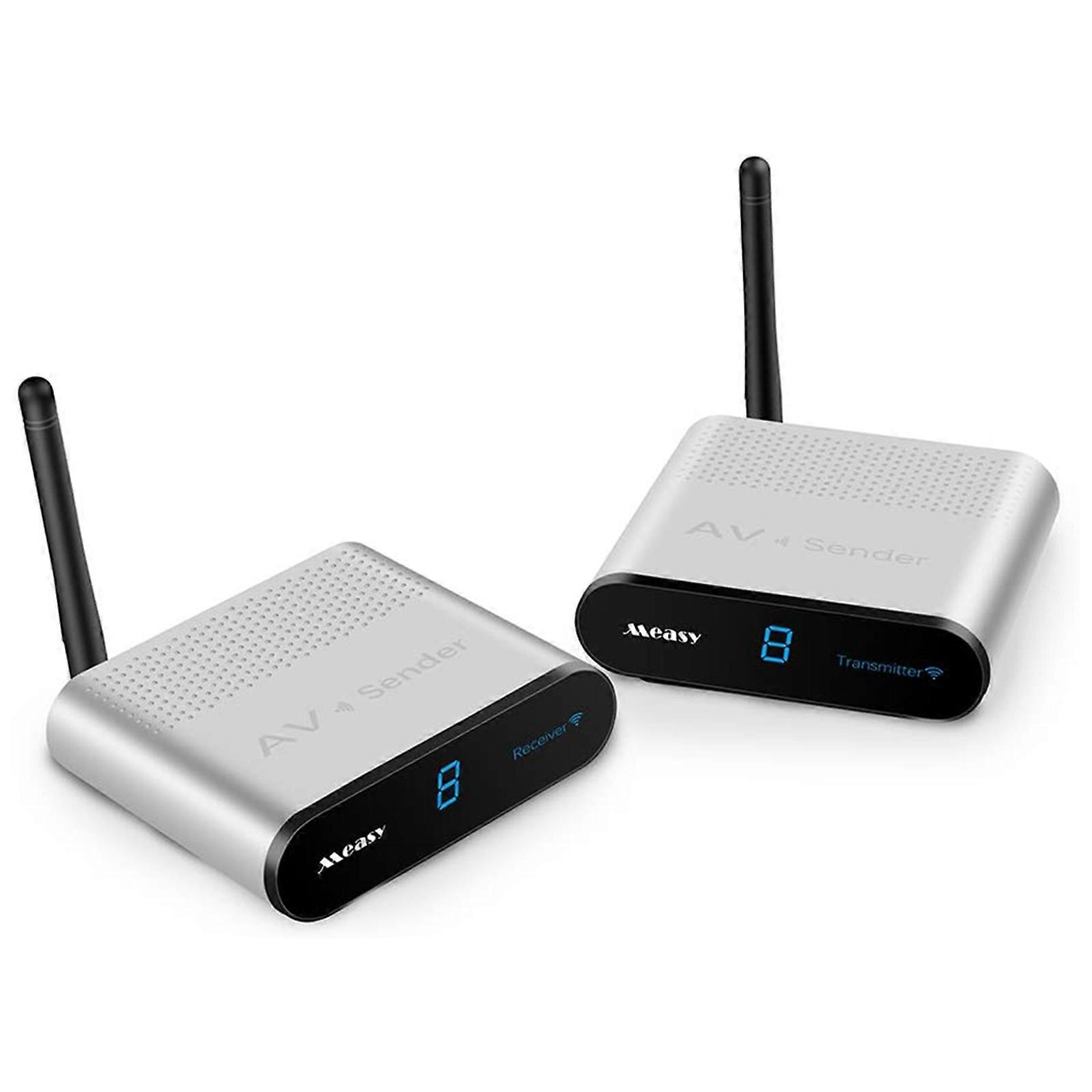 Wireless AV Transmitter and Receiving RCA Transmitter Support PAL/NTSC System