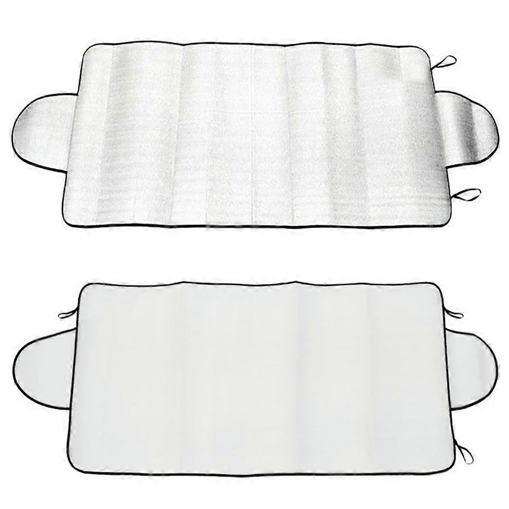 Car Front Windshield Antifreeze Cover Snow-blocking Gear Sun-proof Heat Insulation Cloth Auto Windshield Window Snow Cover