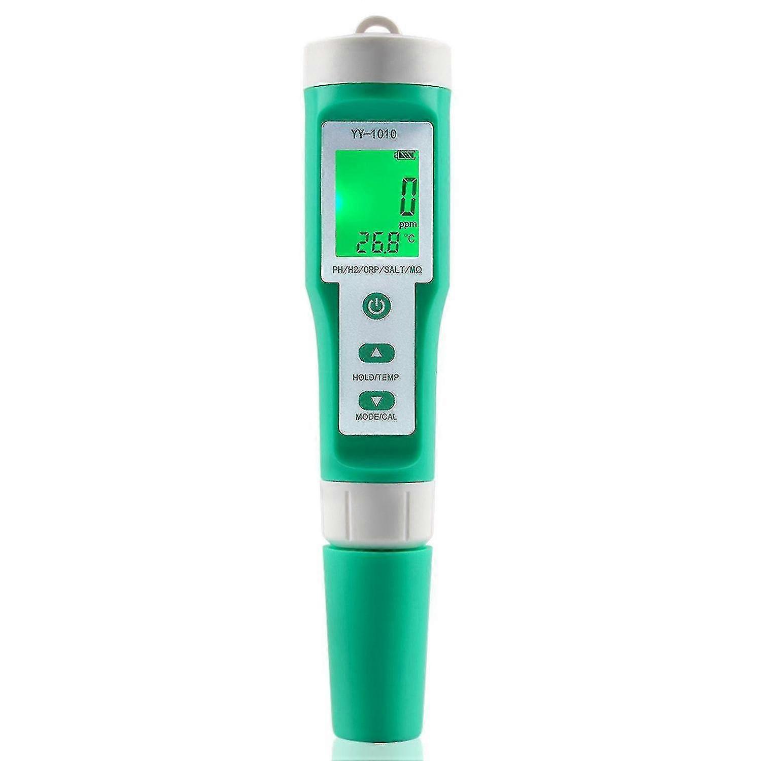 10 In 1 Ph/Tds/Ec/Salt/Temp/S.G/Orp Tester For Pools, Drinking Water