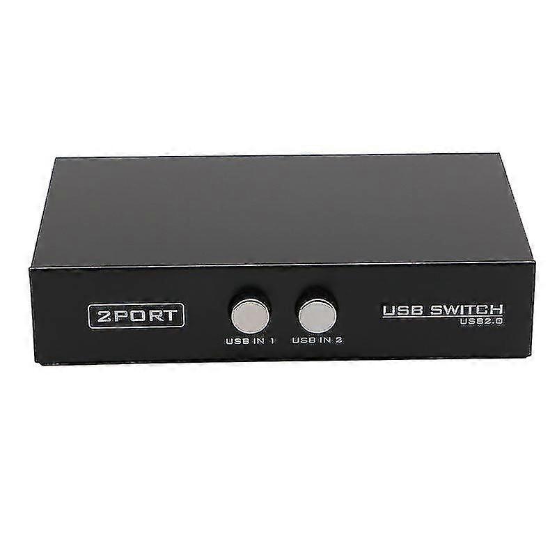 2 Ports Usb2.0 Sharing Device S  S Er Adapter Box For Pc Scanner Printer