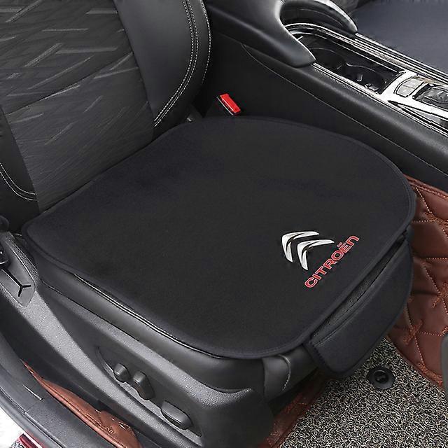 Seat Cushion Per Citroen C3 C4 C5 DS Accessori Cuscino Seggiolino Auto Rivestimento Antiscivolo Velluto Peluche 1 PZ Sedile anteriore