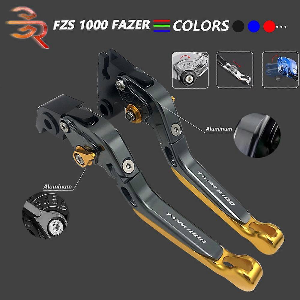 FZS1000 For Yamaha F1000 FAZER 2001 2002 2003 2004 2005 Motorcycle CNC Adjustable Folding Extendable Brake Clutch Levers