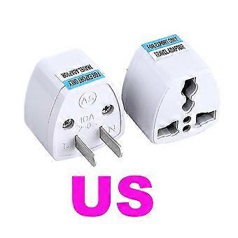 Adaptador De Viaje De EE. UU. A Europa – Enchufe Convertidor A UE Y Reino Unido, Corriente