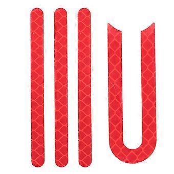 1 Set Front Rear Wheel Tyre Cover Protective Reflective Sticker For Xiaomi M365