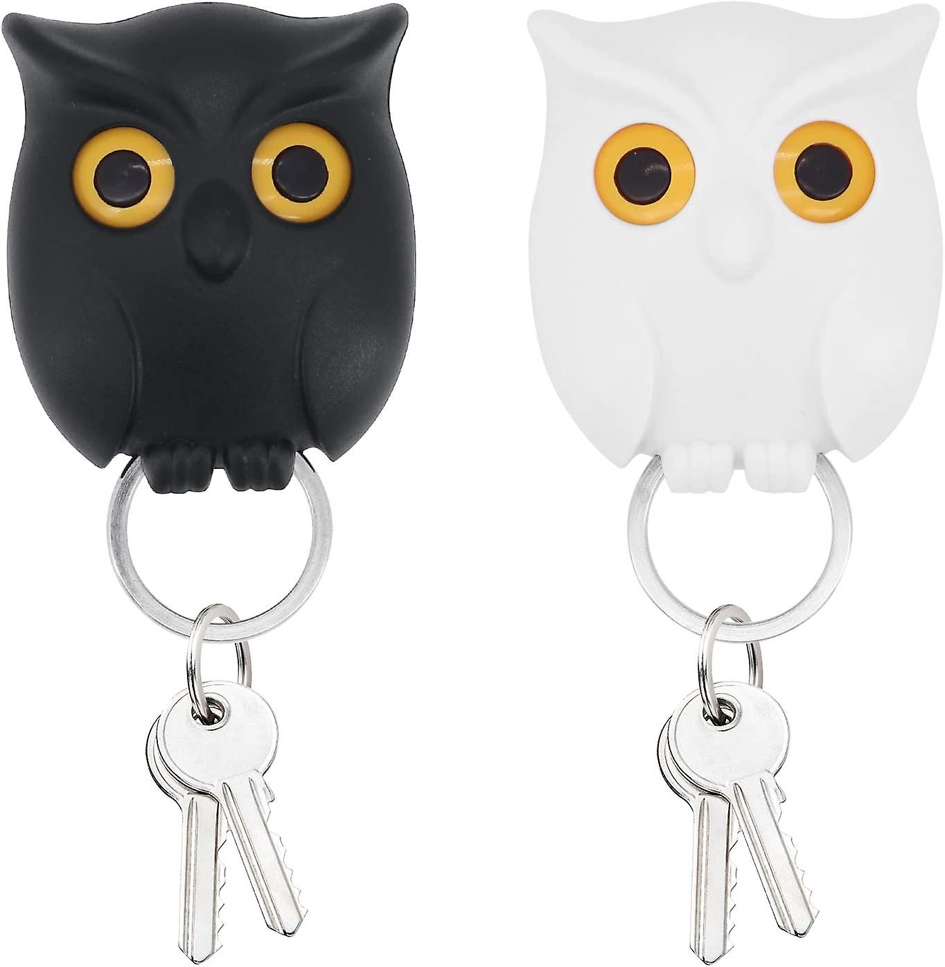 2 db bagoly mágnes kulcstartó mágneses kulcstartó horgok