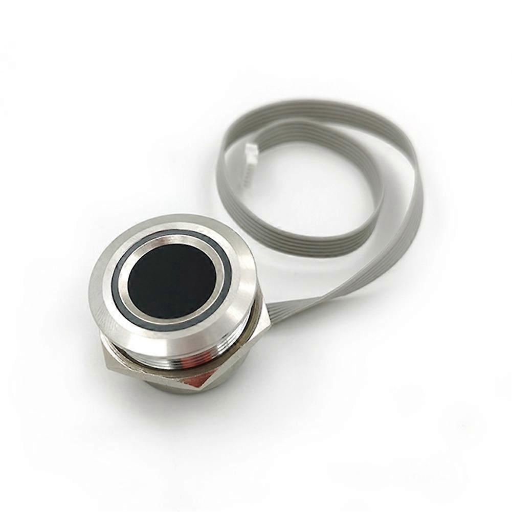 R503-S Circular Capacitance Fingerprint Module,Color Lamp Ring,Waterproof,150 Fingerprint,for Finge