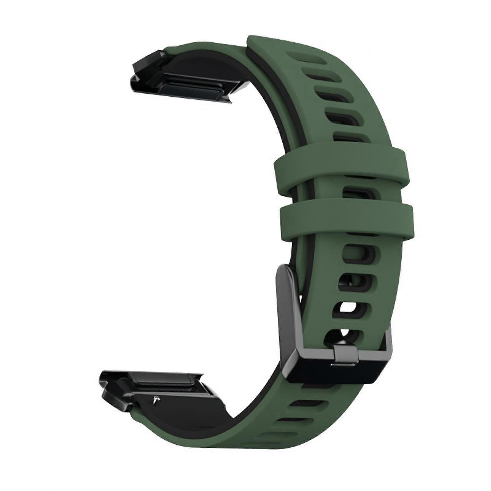 For Garmin Fenix 6X Silicone Watchband