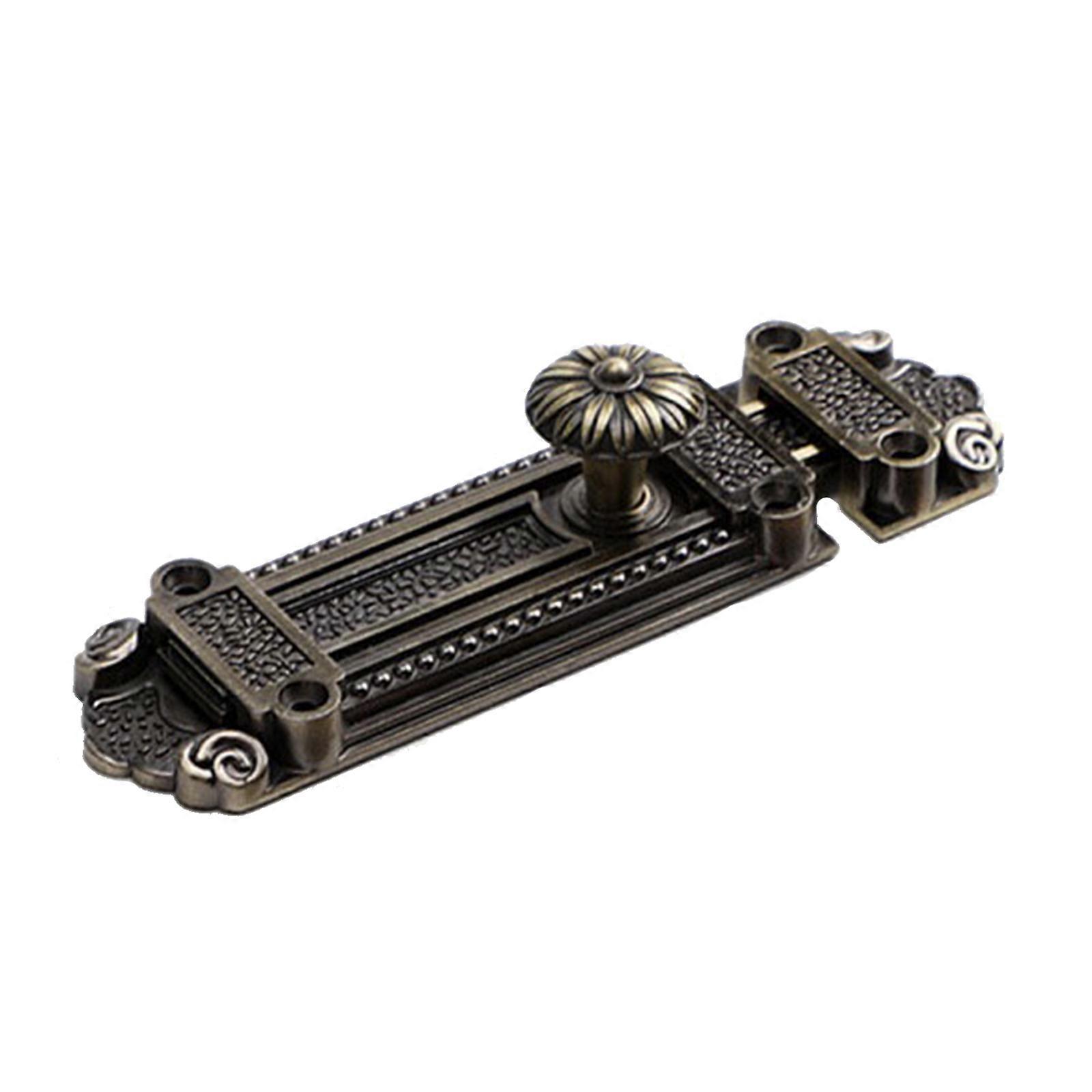 Retro Slide Bolt Lock Metal Sliding Bolt Door Lock Slide Safety Door for Latch