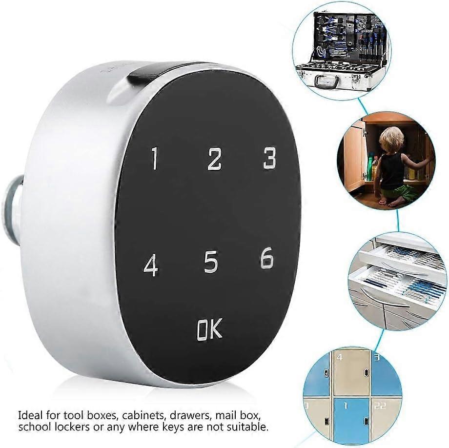 Code Lock Digital Zinc Alloy Code Combinaison Electronic Code Lock Cam Armoire Casier Pratique Pas