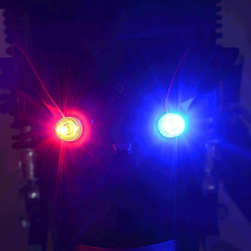 Universal 1 Pair Motorcycle Led Concave Mirror Eagle Eye Lamp Drl Turn Signal Indicator Flashing Led Bulb Motorbike