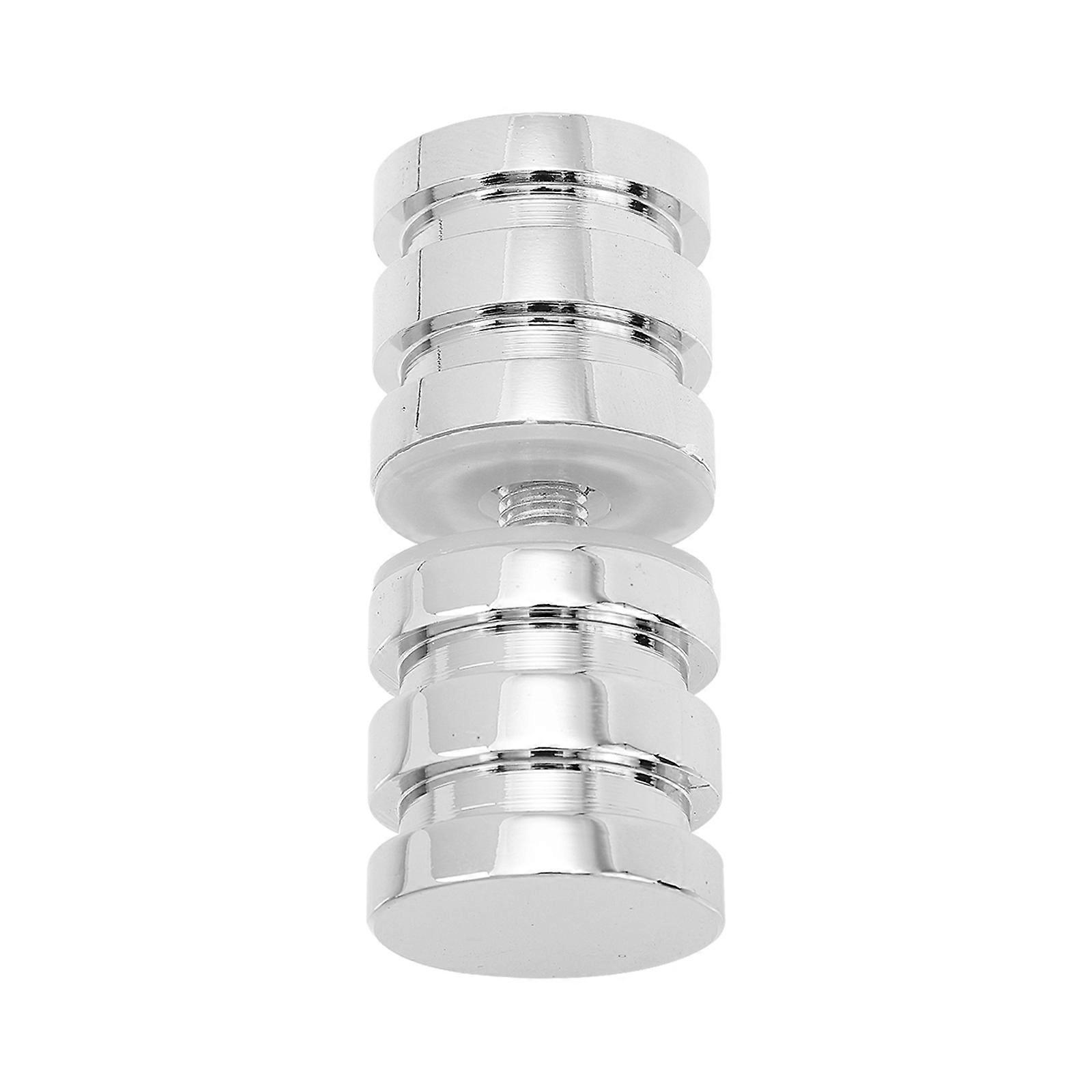 1pc Practical Bathroomd Handle Knob Shower Door Knob for Bathroom (Silver)
