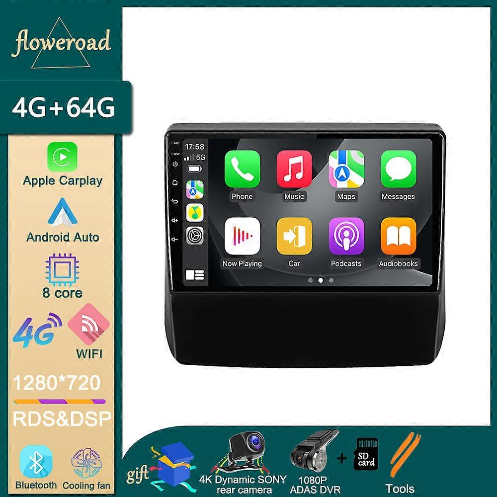 Head Unit Android 13 Car Radio Multimedia For Subaru Forester 5 2018 2019-2021 Player Navigation GPS Stereo Auto Carplay NO 2DIN