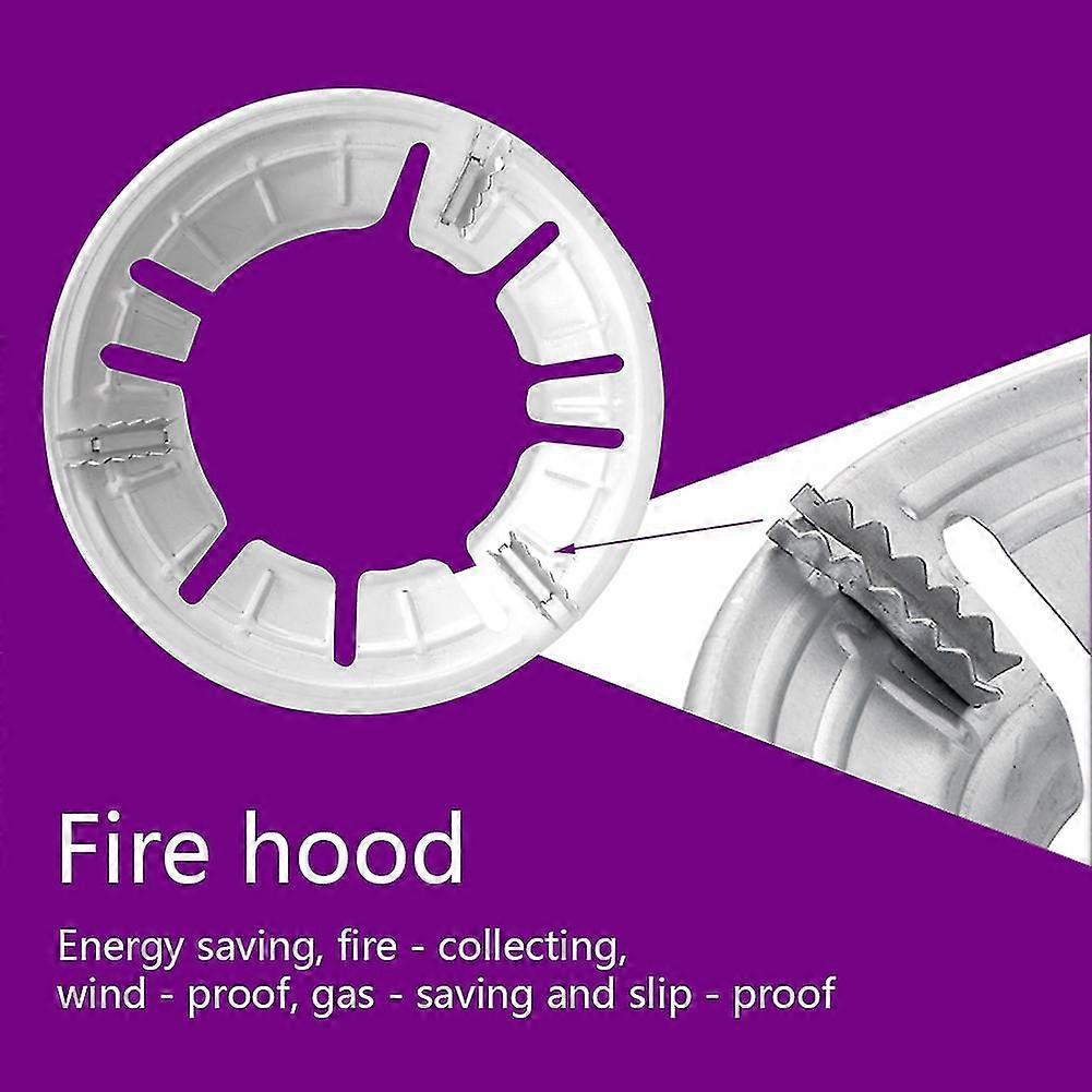 Stainless Iron Energy Saving Pot Holder Ring Reducer Windproof Gas