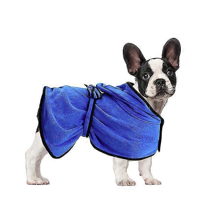 Microfiber Dog Bathrobe Quick Dry Dog Bathrobe Towel