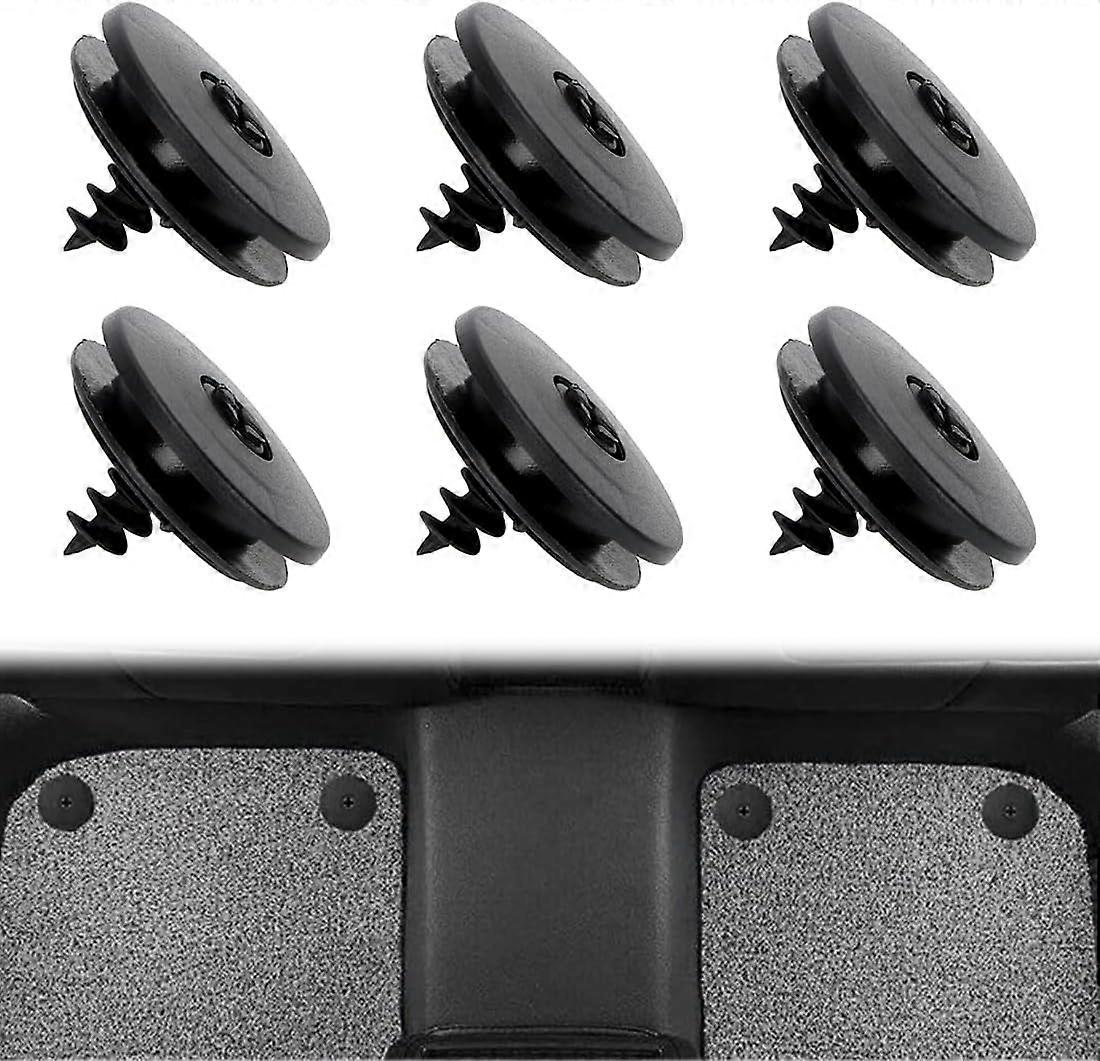 Pack Universal Car Mat Clips, Universal Car Mat Clips with Non-Slip Backing, Quick and Easy Fixing of Car Floor Mats