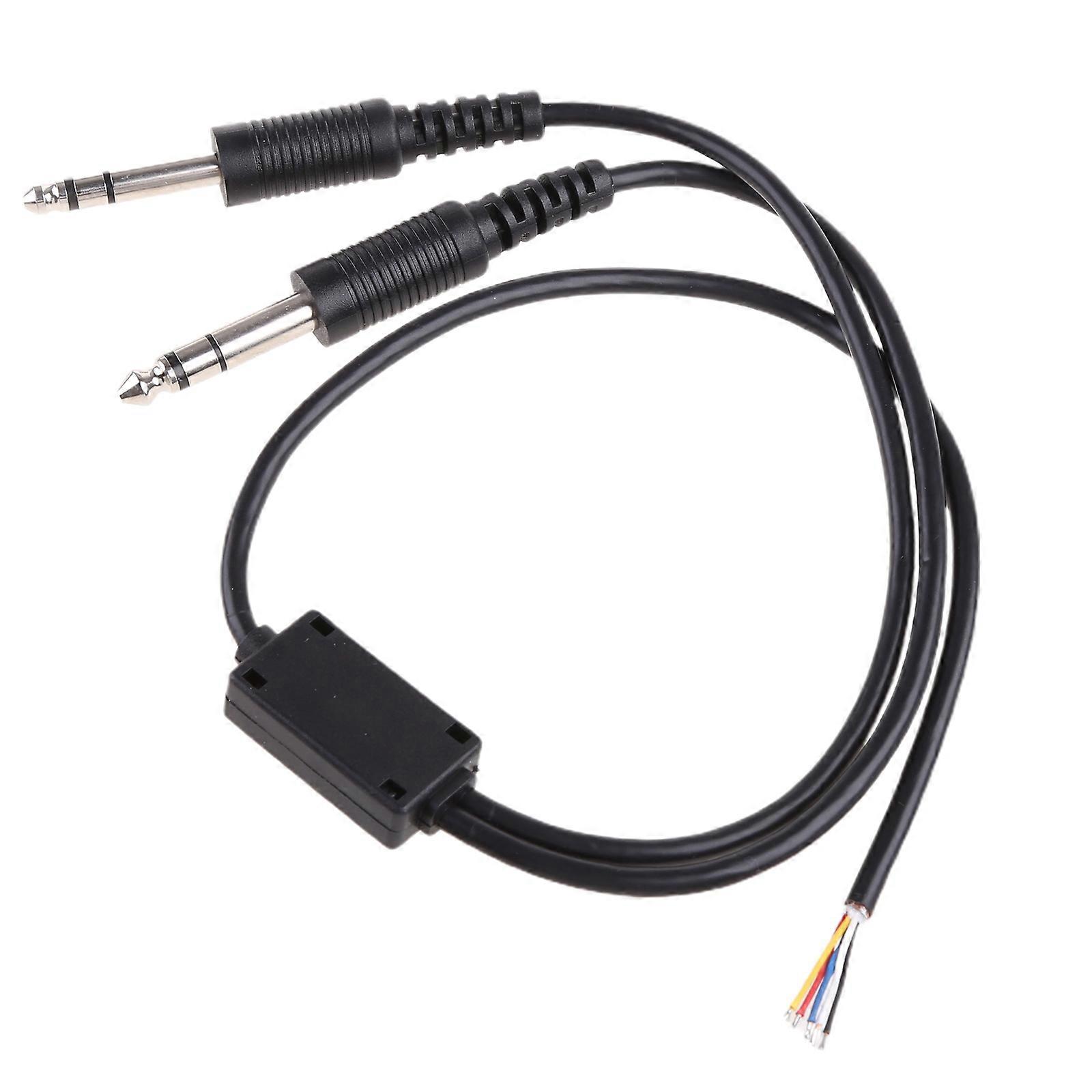 Câble de casque anti-interférence pour hélicoptère avec U174u Connect