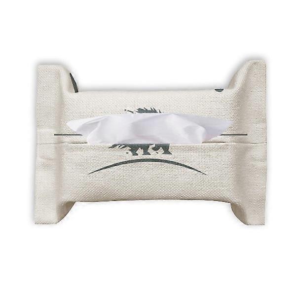 الكرتون القنفذ الحيوان الأزرق مخطط ورقة منشفة منشفة حقيبة منديل بومف