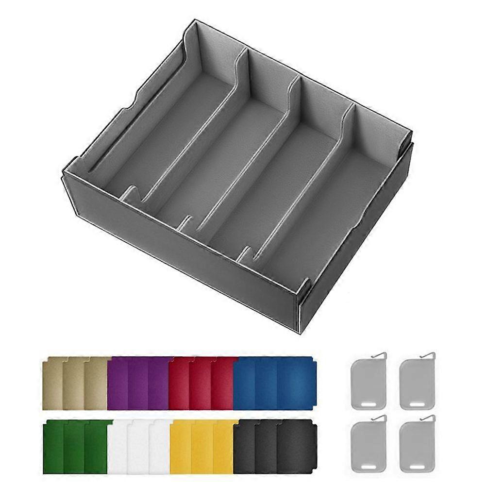 Upgrade Card Storage Box,TCG Deck Case,Fits 2400+ Single Sleeved Cards for ,YuGiOh,TCG,Trading Card