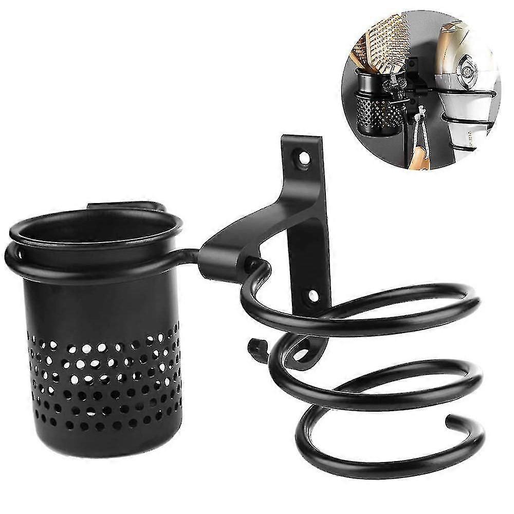 ヘアドライヤーホルダー、ヘアドライヤーオーガナイザーウォールマウントヘアブロードライヤー