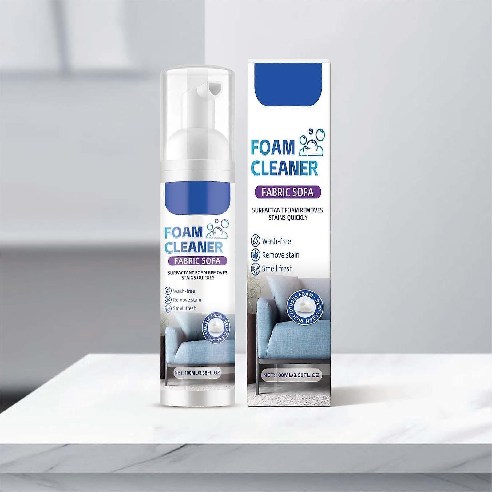 Multifunctional Fabric Sofa Foam Cleaner 100ml Cleaning Safe And Friendly One Dose Multi-purpose Create A Clean And Comfortable Home