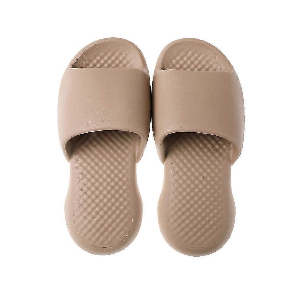 Soft Slide Sandals For Men Non-slip Shower Shoes Bath Slippers Summer Beach