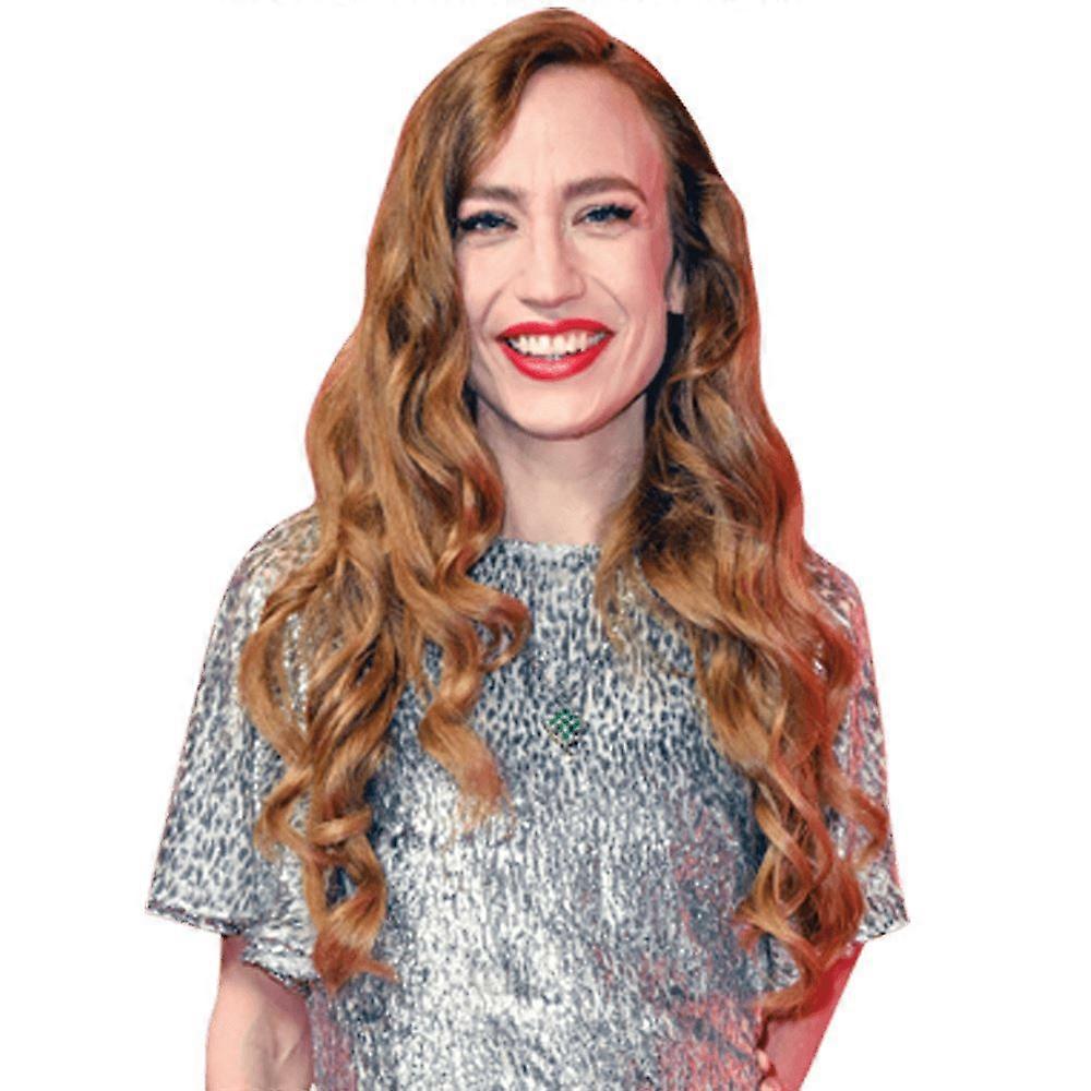 Elizabeth Jagger (langes Kleid) Halbkörper Buddy Ausschnitt