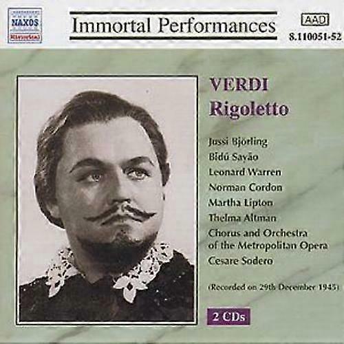 Giuseppe Verdi Immortal performances CD 2 discs (2000)
