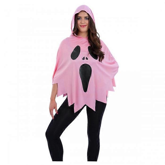 Smiffys Womens/Ladies Ghost Costume Poncho