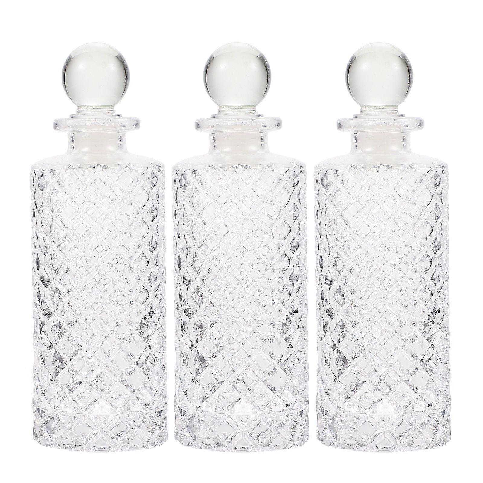 3pcs Glass Diffuser Bottles Aromatherapy Storage Container Aromatherapy Holder