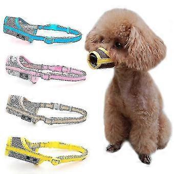 Dog Muzzle,adjustable Nylon Mesh Muzzle For Small Medium Large Dogs,prevent Biting Chewing And Licking