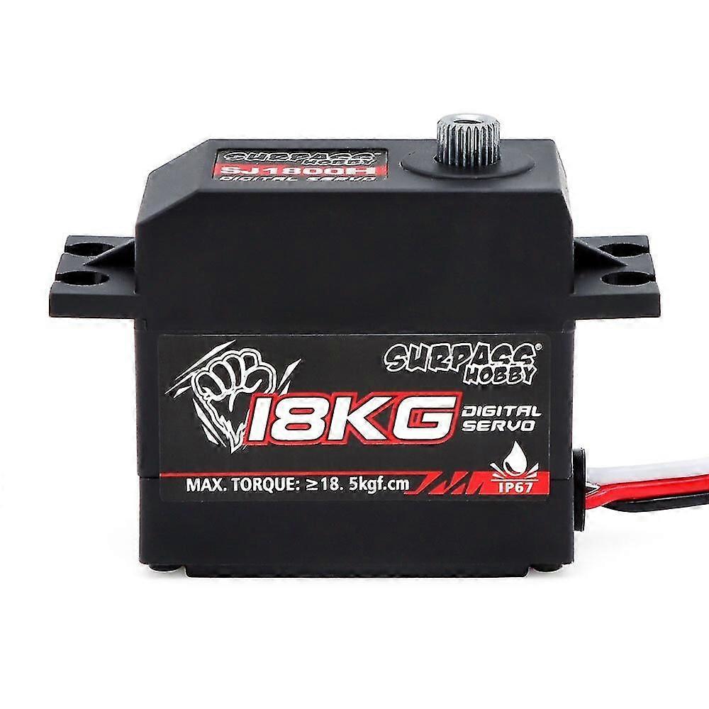 SURPASS-HOBBY SJ1800H 18KG High Pressure Waterproof Servo for Fixed Wing Aircraft Helicopter Robot